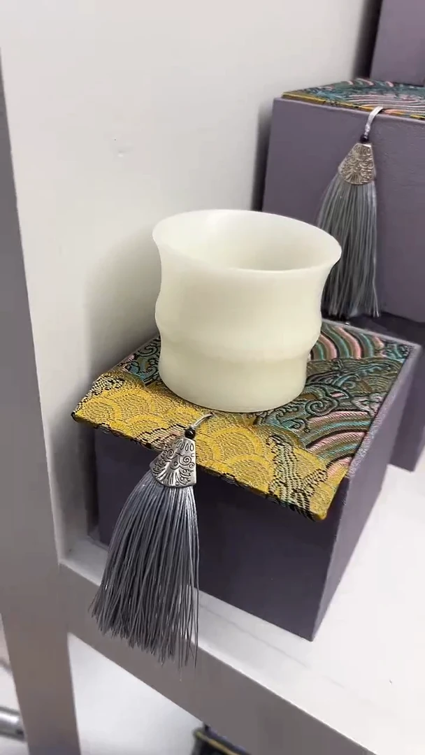 龙泉云间青瓷小米茶器