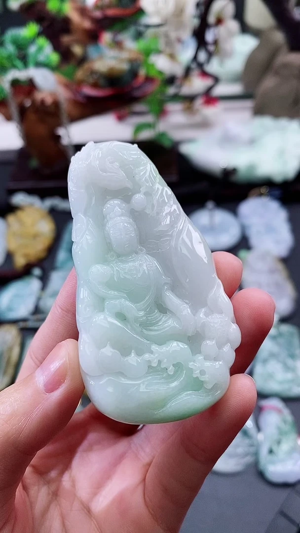 颈饰未镶嵌翡翠天然缅甸A货翡翠