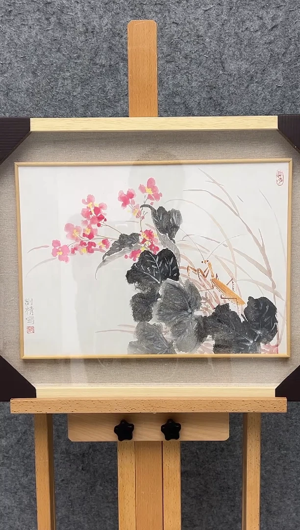 国画邹训精-1平尺-国画作品