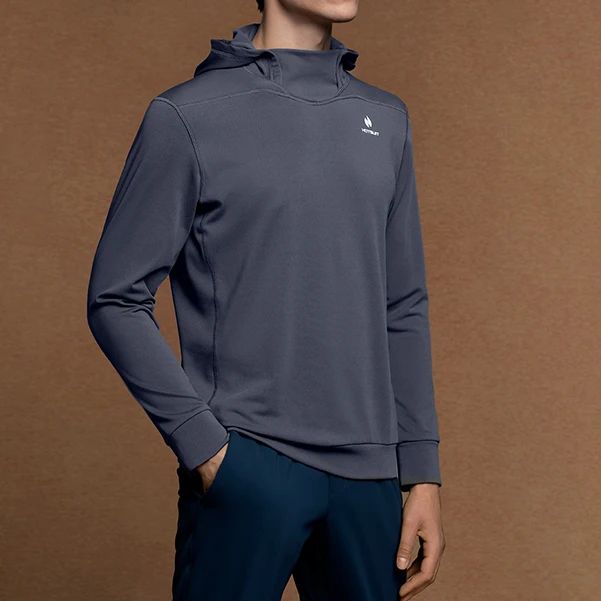 【格粒绒上衣】秋冬男长袖休闲上衣保暖加绒防风51961 0046