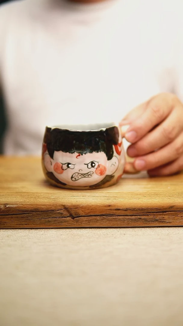 @@陶园瓷舍@@纯手工手绘@高温釉下彩