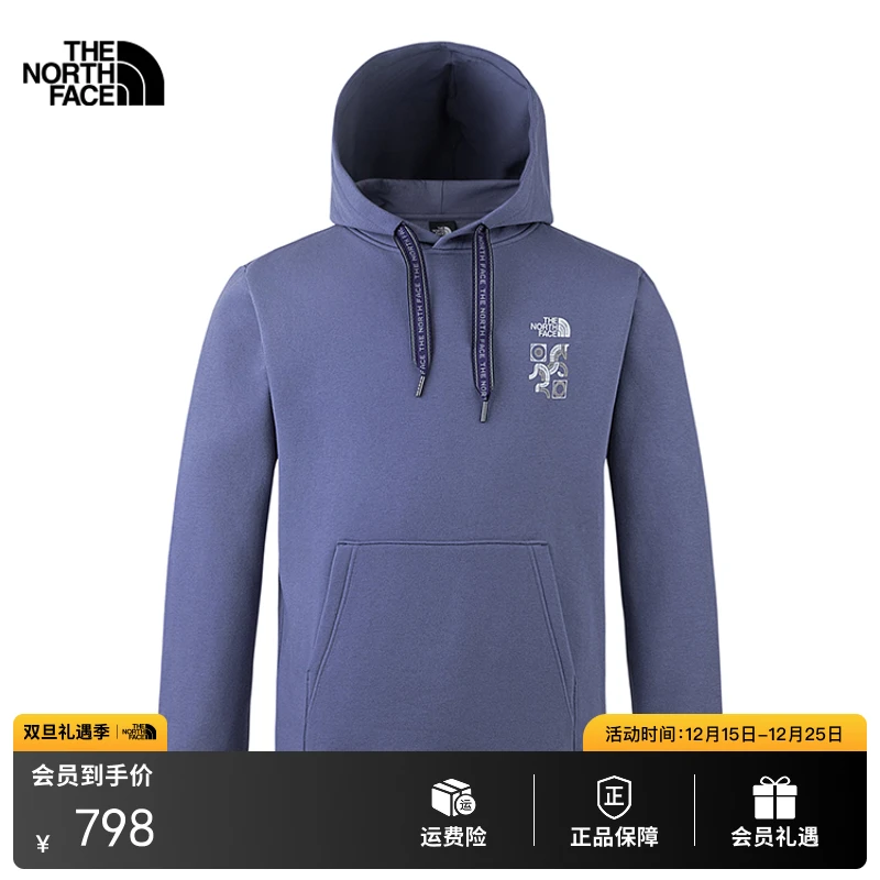 北面马年新款针织上衣连帽卫衣男女运动保暖TheNorthFace|8DQX