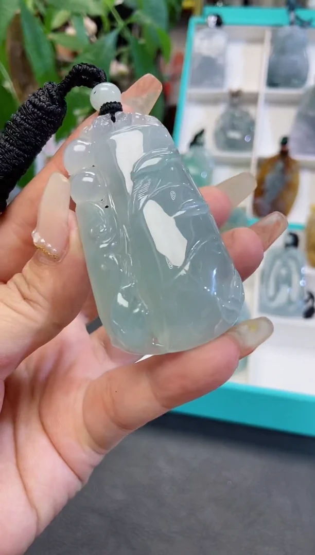 颈饰未镶嵌翡翠缅甸天然翡翠