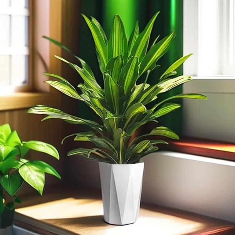 金心百合竹 开花香大型绿植盆栽乔迁开业办公室家具绿植