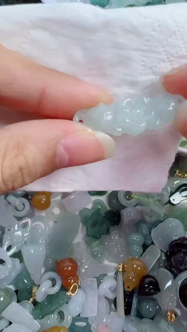 散珠翡翠470号链接，A货翡翠