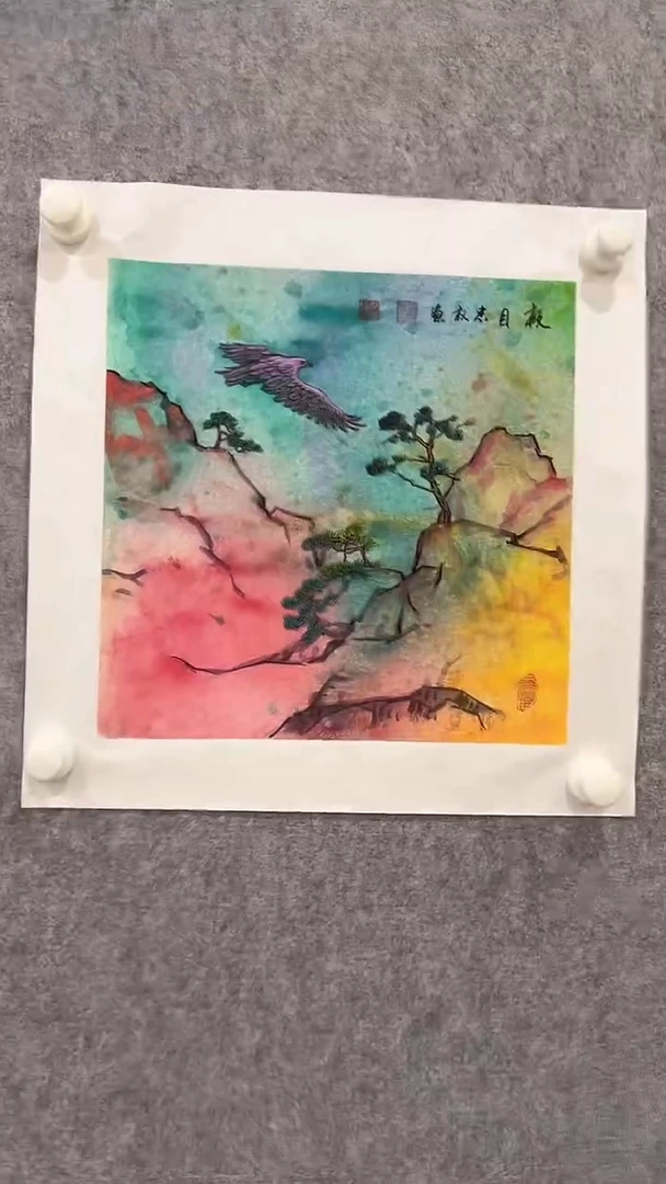 国画王忠权-1平尺-国画作品