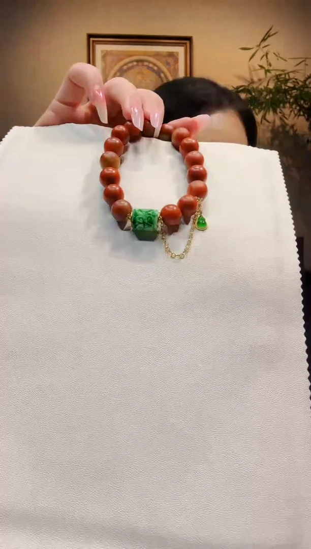 未镶嵌手链南红玛瑙手链