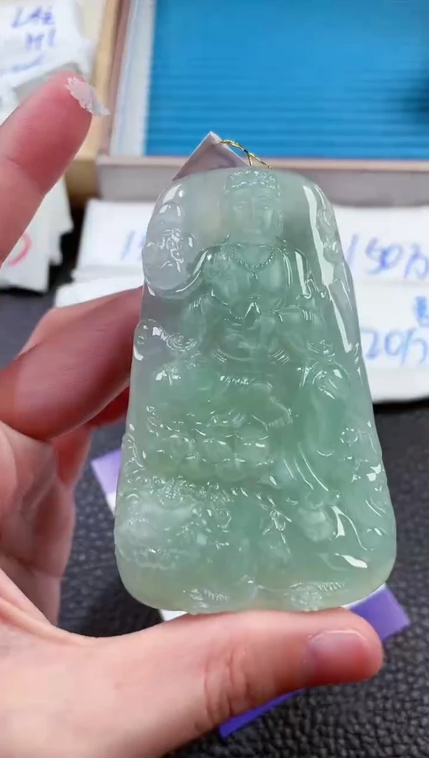 【闪购商品】翡翠颈饰未镶嵌00005753文殊