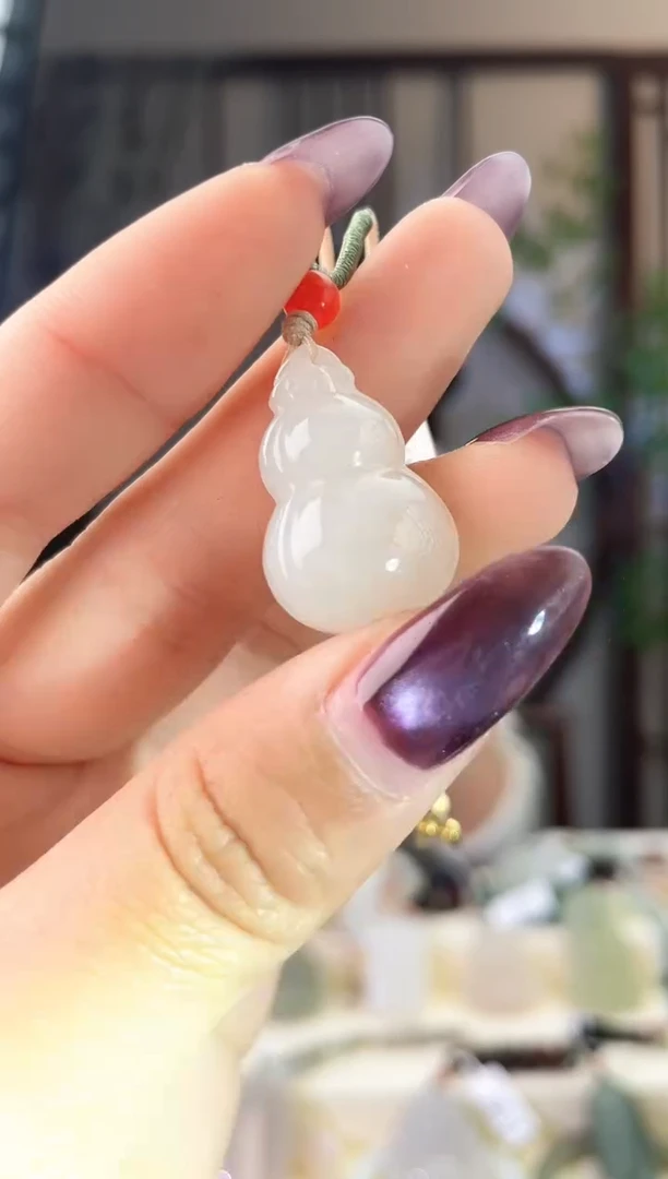 颈饰未镶嵌和田玉葫芦 xp