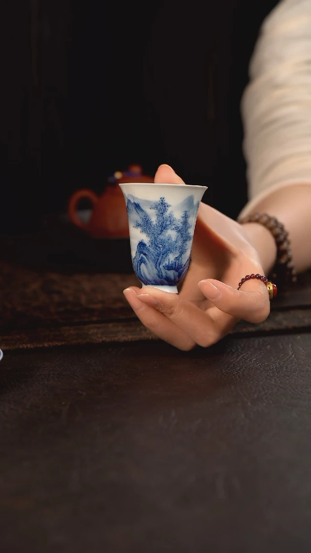 【闪购商品】杯817号HLX陶瓷嵩山峻岭高闻香杯随机