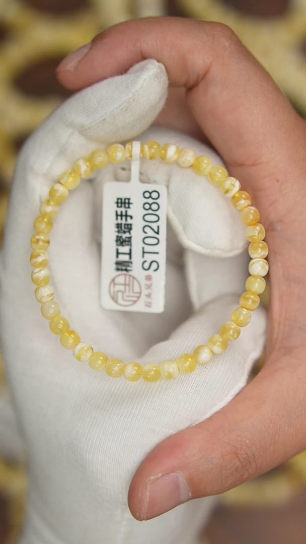 【闪购商品】蜜蜡珠宝奇石未镶嵌约5mm+（单件）