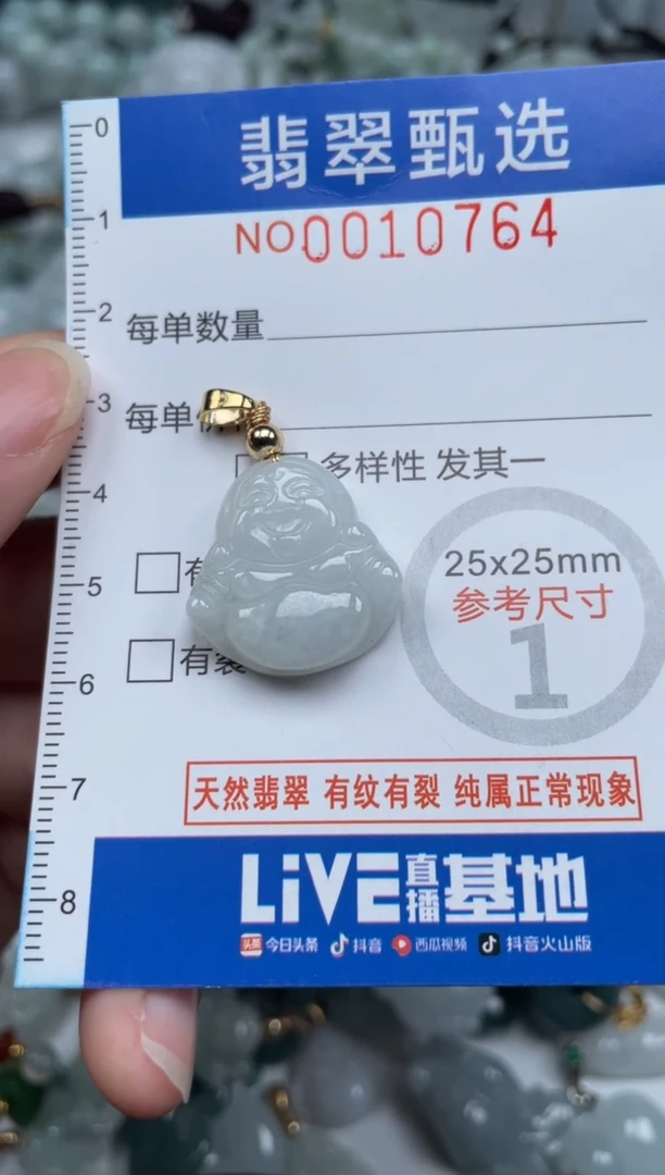 颈饰未镶嵌翡翠10764