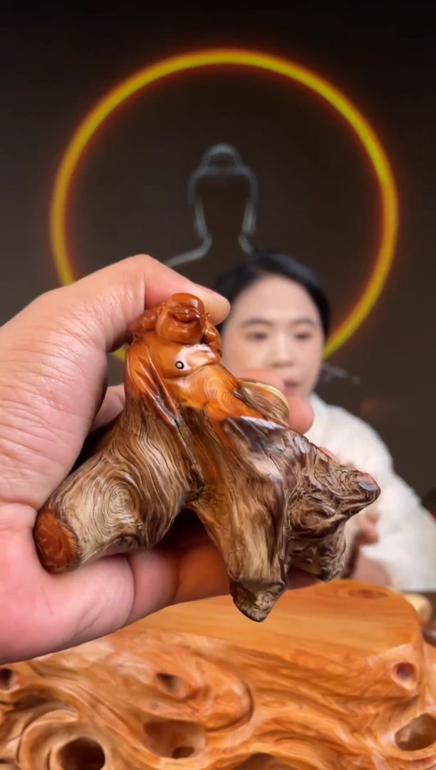 柏木（崖柏）手工摆件,先抢先得! 编号:304