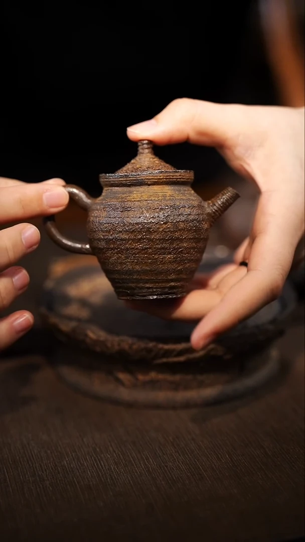 全手工制作  南蛮后手壶