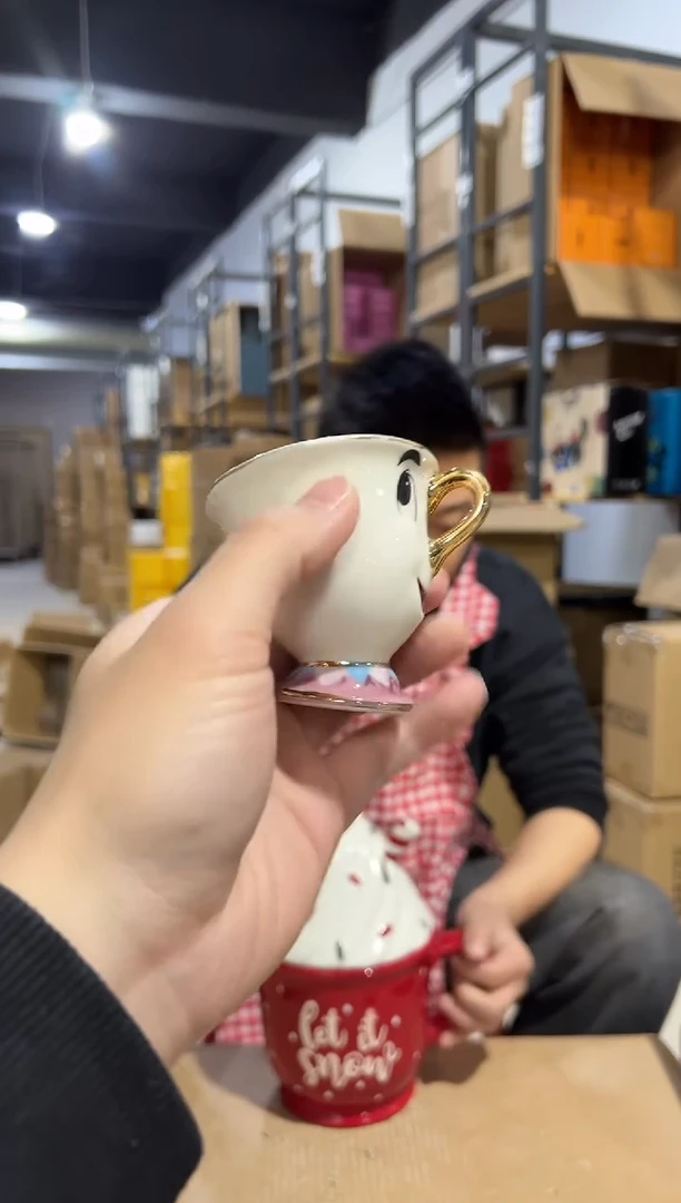 【闪购商品】杯陶瓷杯金边阿奇杯