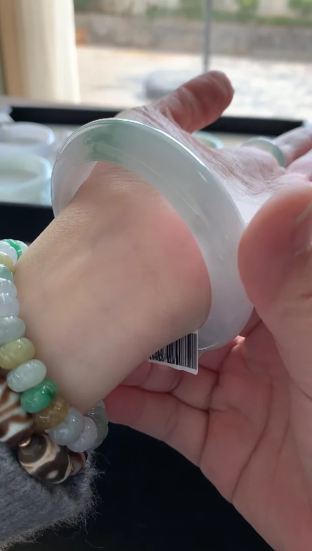 未镶嵌手镯翡翠55.7正圈A9094买断