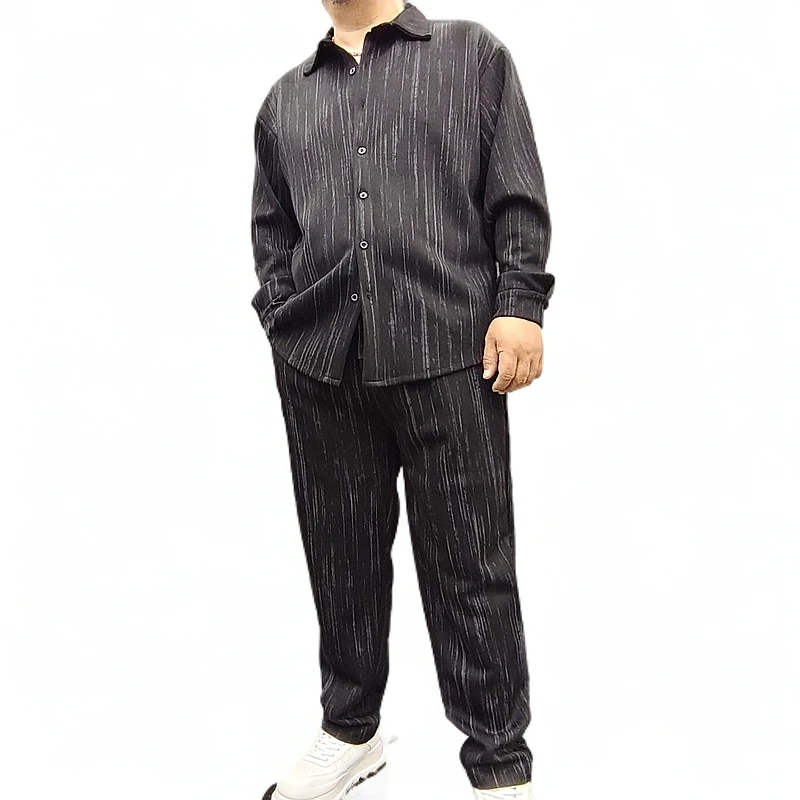 2025春季新品 ，男士时尚潮牌休闲百搭宽松款翻领外套  高品质印花