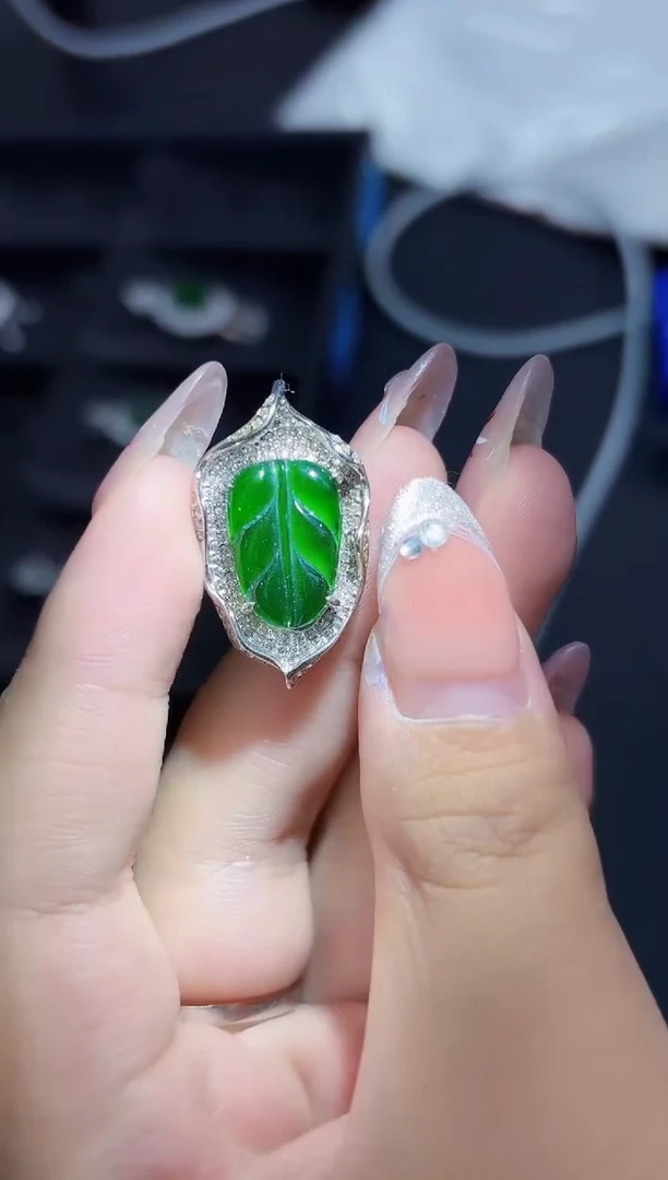 【闪购商品】翡翠颈饰银S925镶嵌多样性发其一