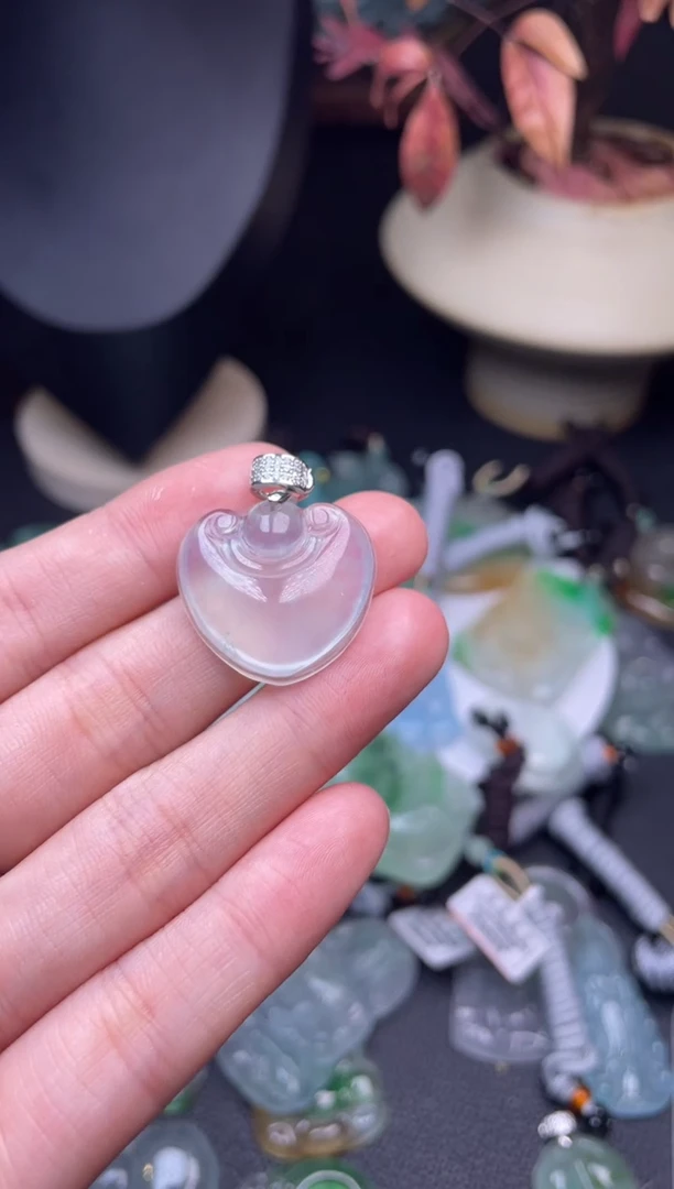 珐琅非金属 精品吊坠一物一拍