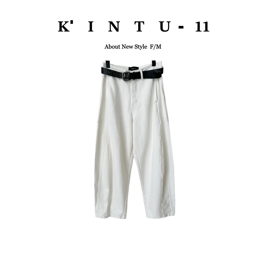 【K-11】原创设计“纯棉100%”牛仔裤配腰带7071