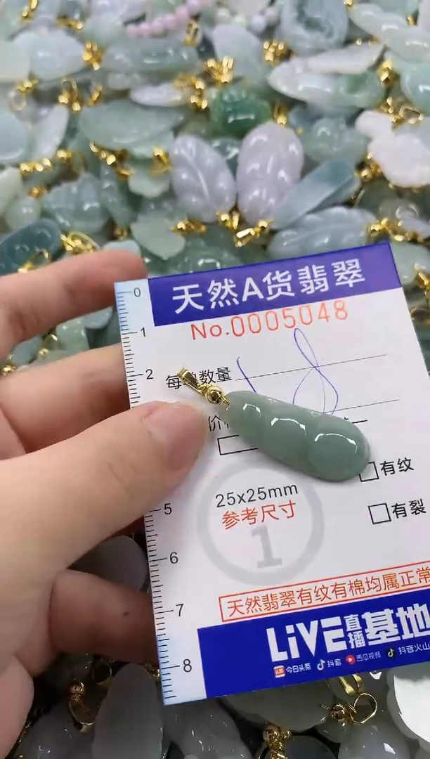 颈饰未镶嵌翡翠天然A货翡翠