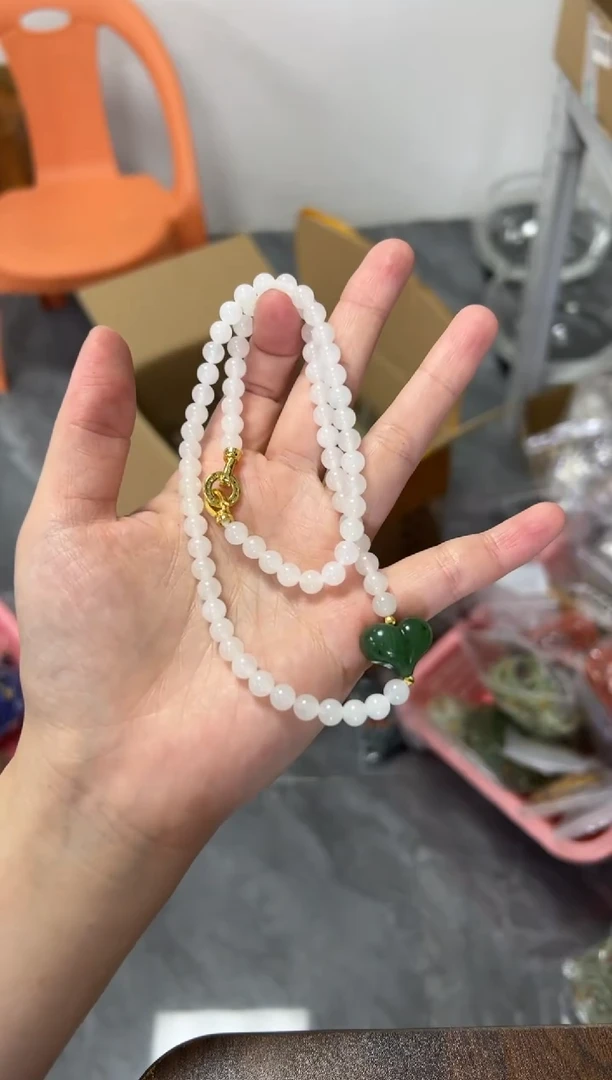 项链未镶嵌和田玉和田玉项链[多样发其一]
