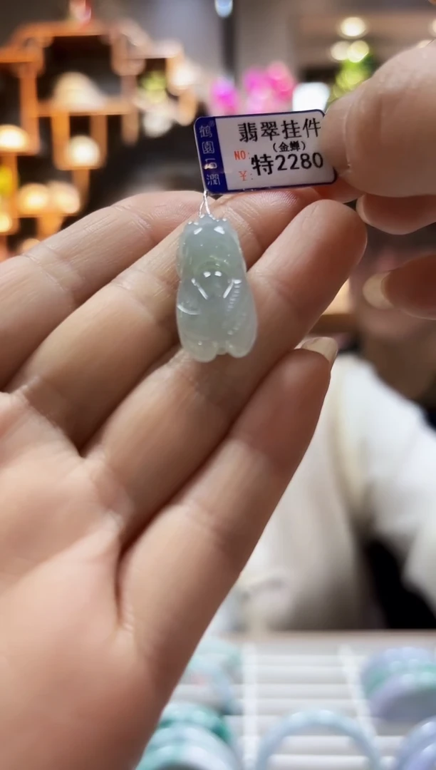 【闪购商品】翡翠颈饰未镶嵌挂件