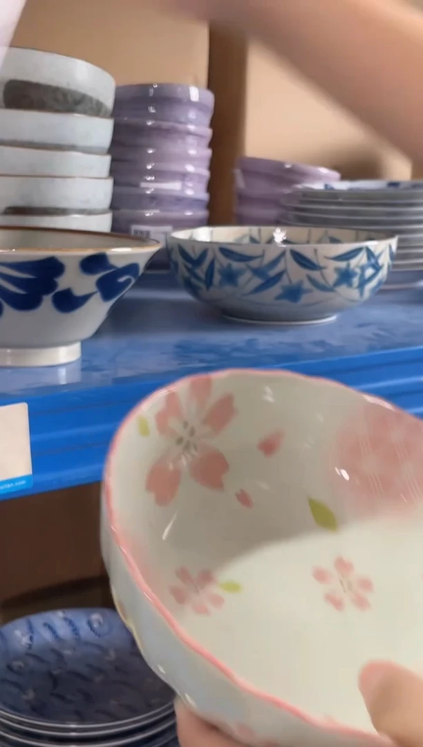 瓷片花蕾菊型55鉢微瑕