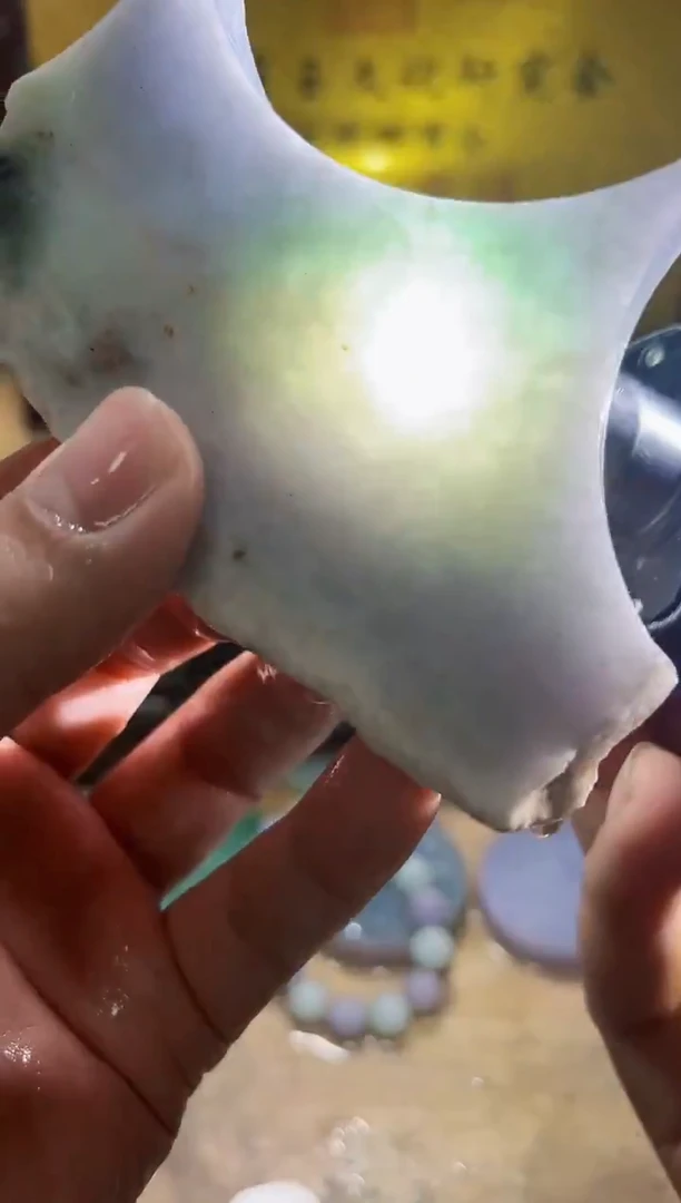 未镶嵌挂件翡翠A货常星7525