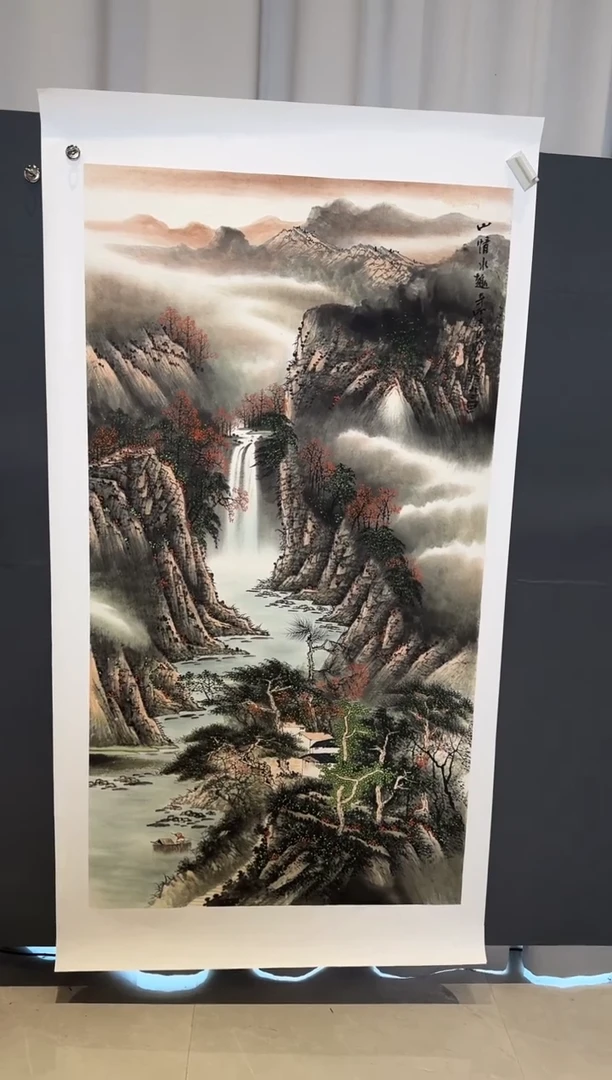 国画郝凤先山情水趣2025-1227DH103