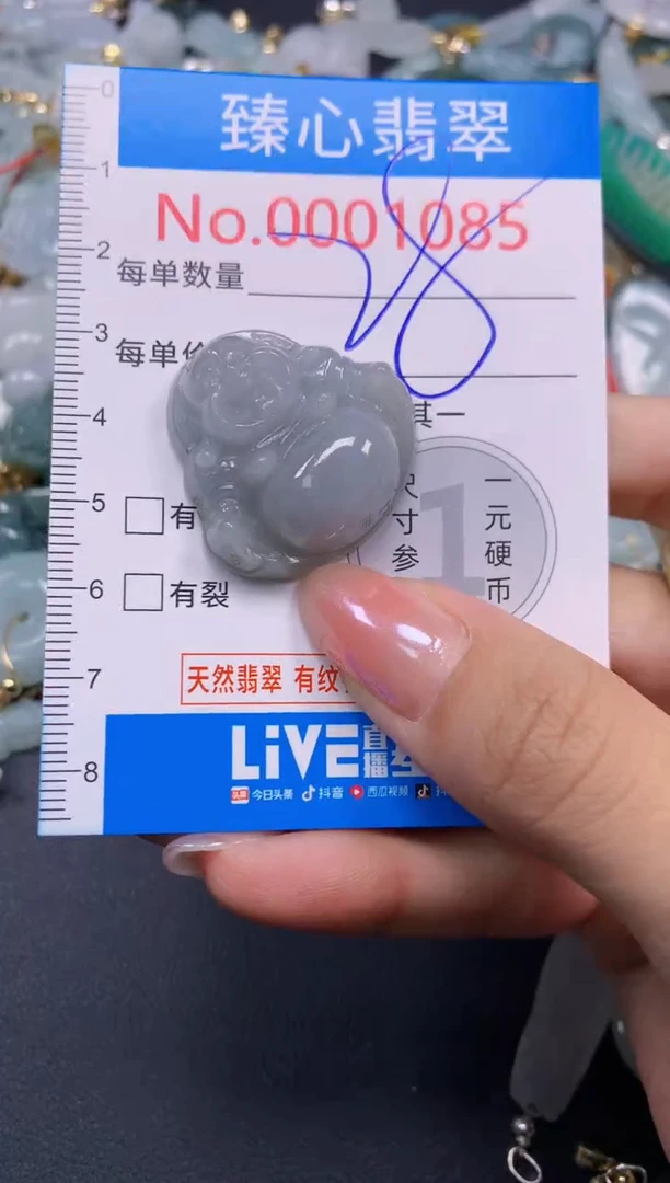 颈饰未镶嵌翡翠1085