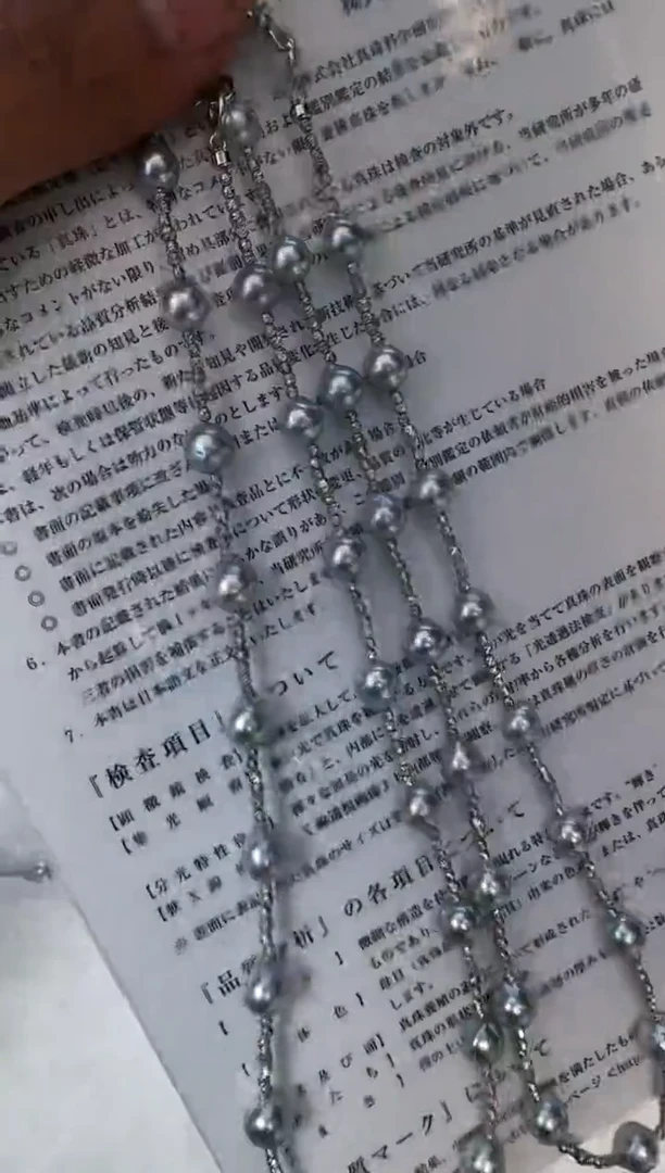 海水珍珠银S925镶嵌颈饰巴洛克多样性发其一