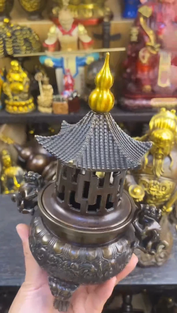 【古泓铜艺】案台摆件 物品摆件