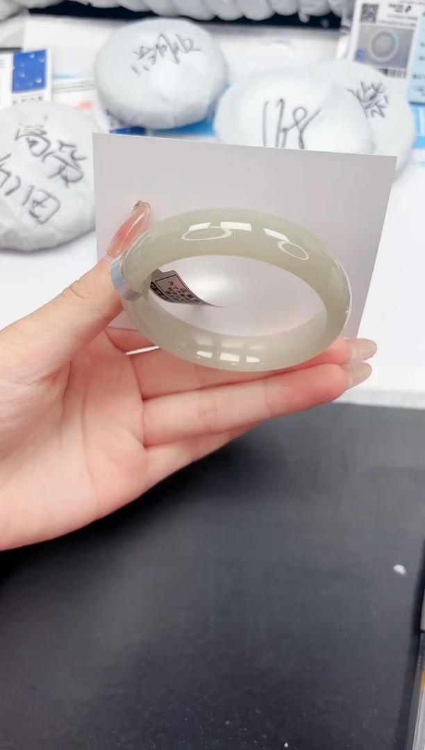 未镶嵌手镯石英质玉183-56.5DKH