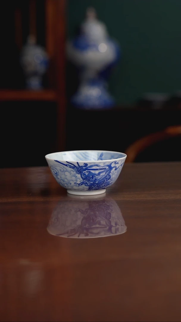 沈燕鸿老师作品 非遗传承 二郎神斗悟空