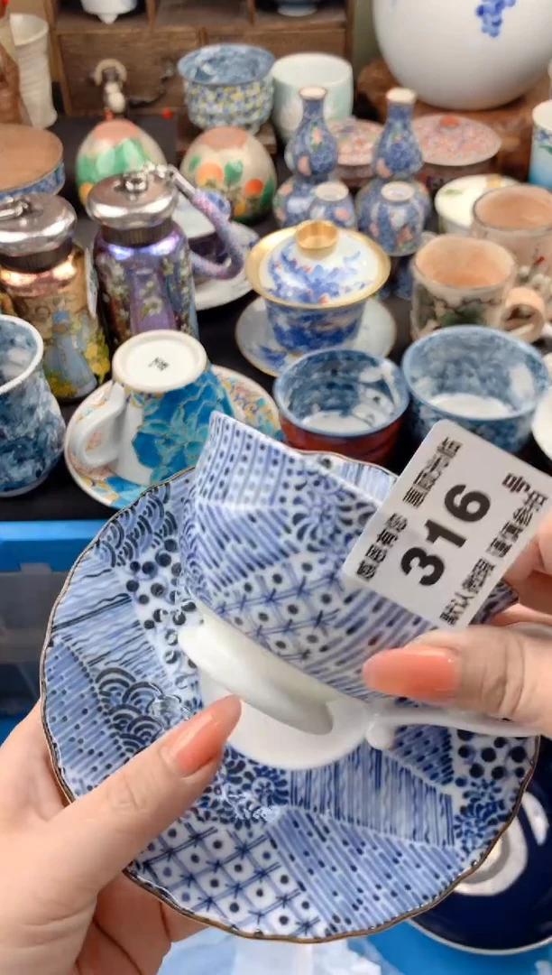 【闪购商品】瓷片316号九姑娘工艺品瓷器