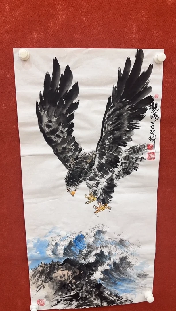 国画9.17-珍品-颜新辉-三尺-93