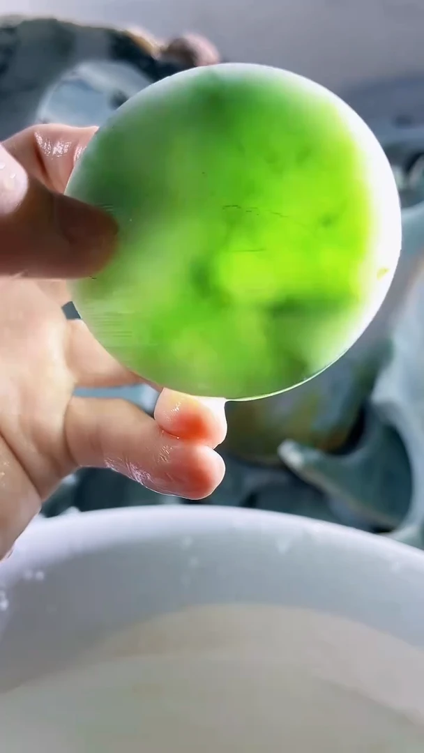 翡翠裸石缅甸翡翠A货文1786