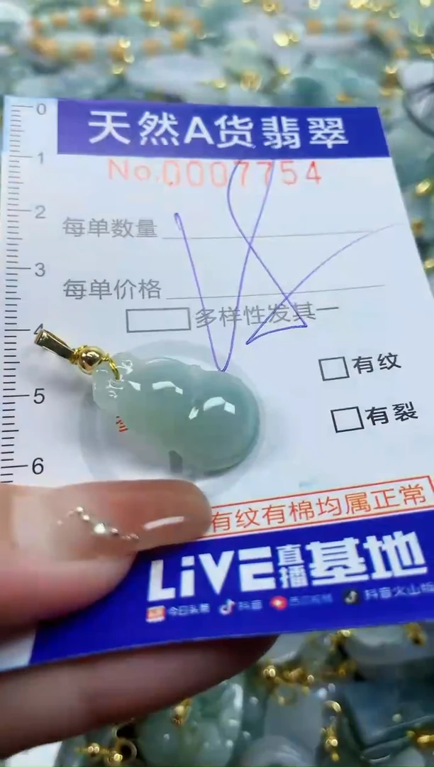 颈饰未镶嵌翡翠天然A货翡翠