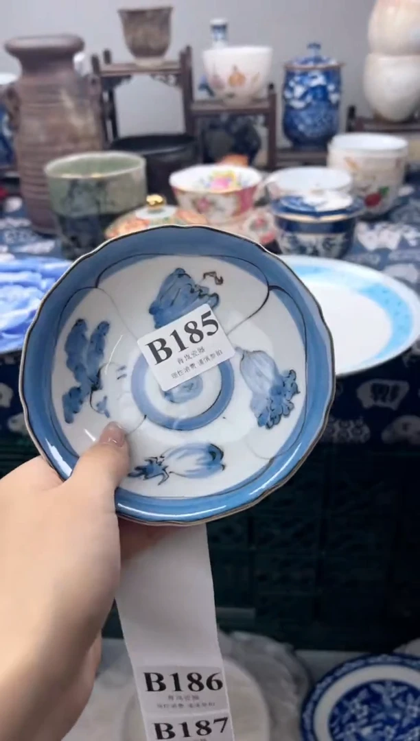 瓷片豆*    B185
