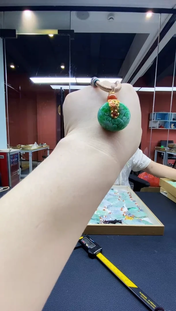 颈饰未镶嵌翡翠翡翠吊坠