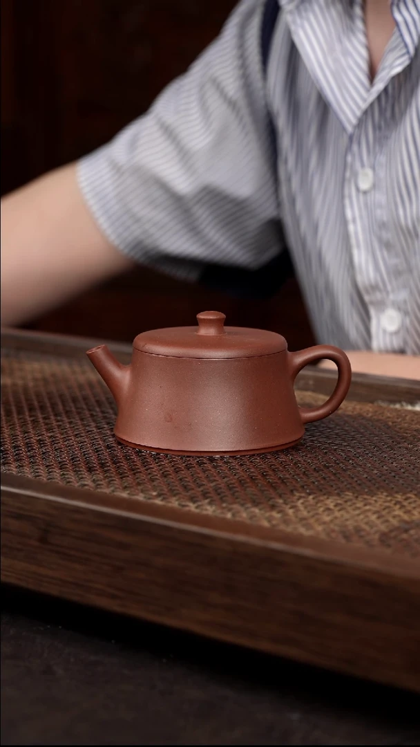 茶壶紫砂底槽清云柱 小
