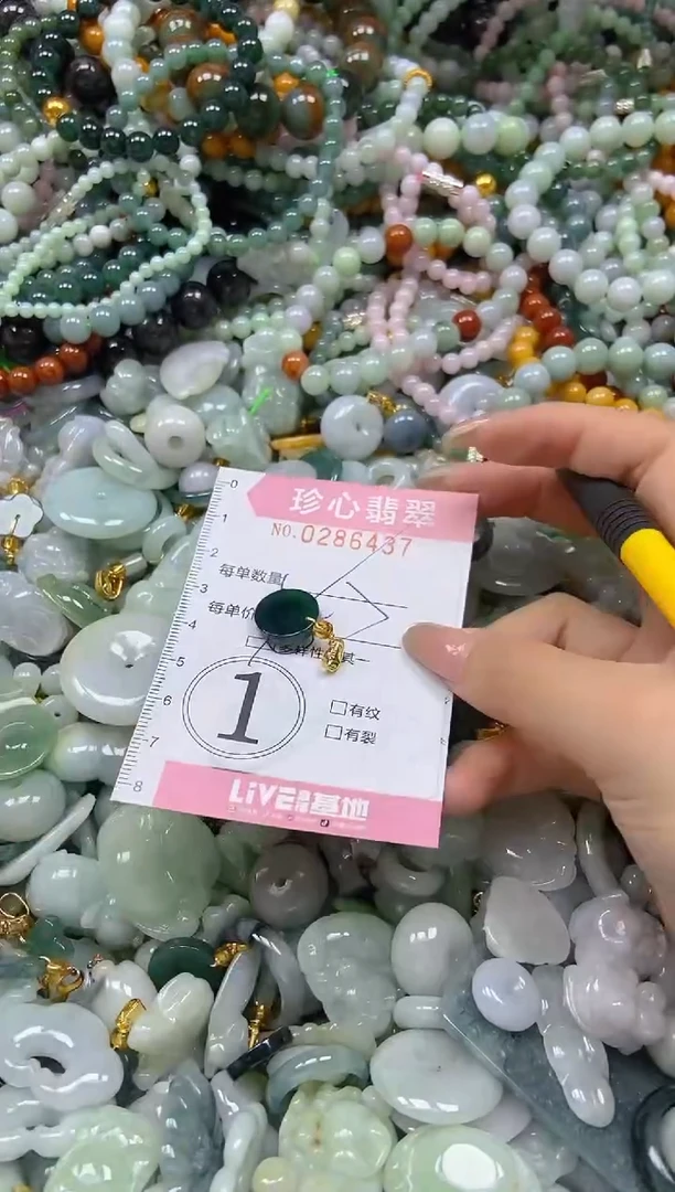 翡翠未镶嵌颈饰闪购0286437多样性发其一