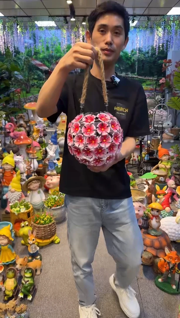 无花朵花园庭院摆件&00&