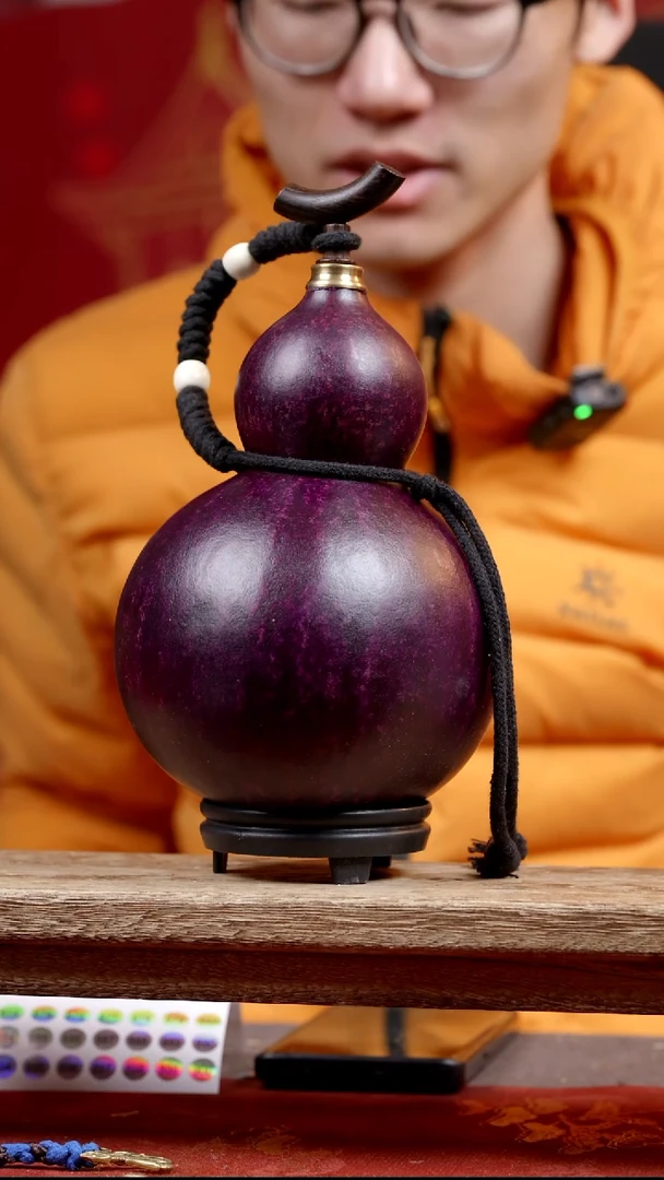 873号大漆精品葫芦一物一拍7-800ml