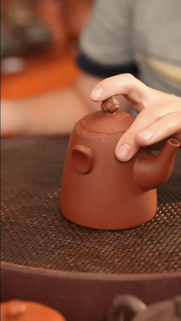 茶壶紫砂原矿手工制作300cc