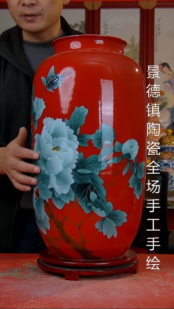 摆件陶景德镇陶瓷 全场手工手绘
