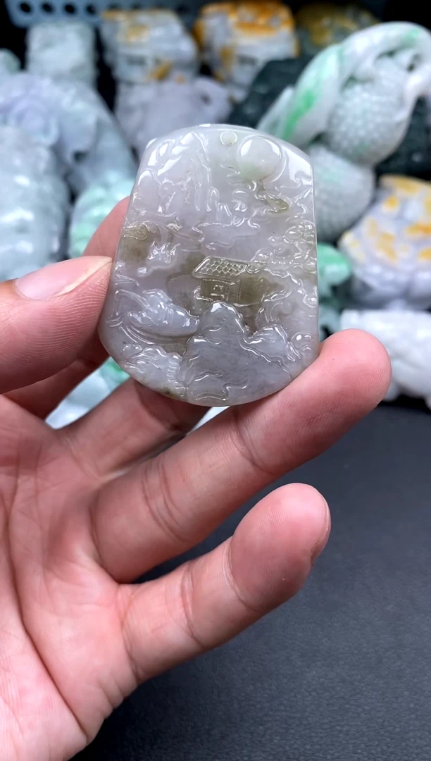 吊坠(不含链)未镶嵌翡翠1