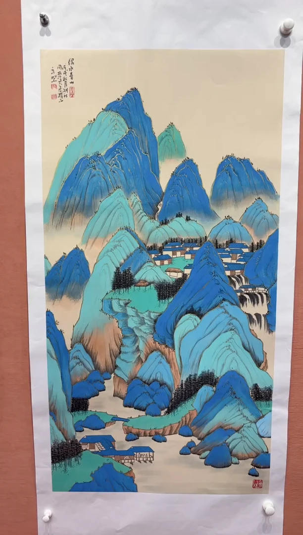 国画师立照老师国画作品