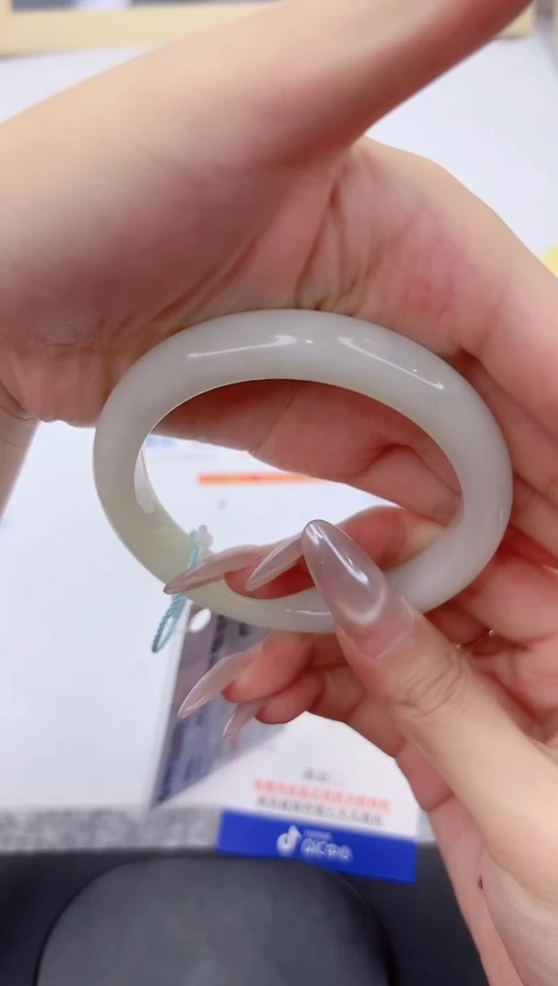 未镶嵌手镯和田玉L247-60.7qq